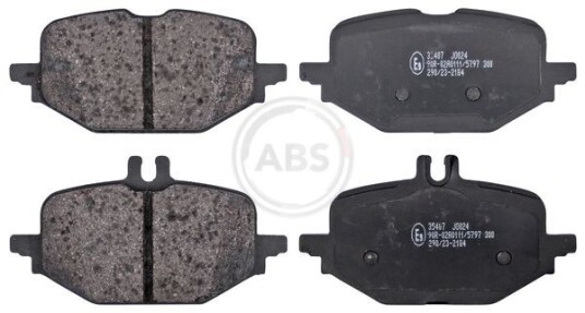 Bremseklosser sett A.B.S. 35407 Bremseklosser sett A.B.S. 35407