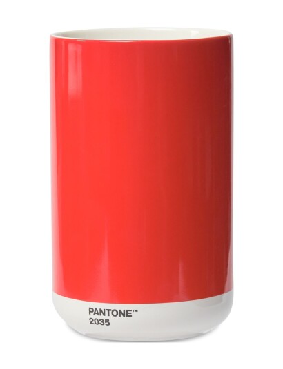 Pantone Jar Container + Giftbox Red PANT 2035 C H17CM