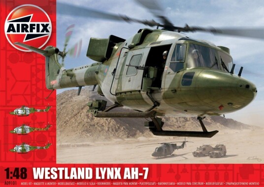 Airfix byggesett 1/48 Westland Lynx AH-7 A09101
