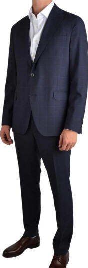 Oscar Jacobson Herre Dress Blå 3XL,