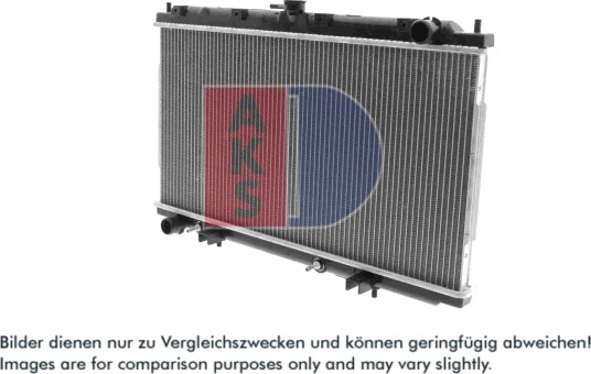AKS DASIS 070002N Radiator motorkjøling