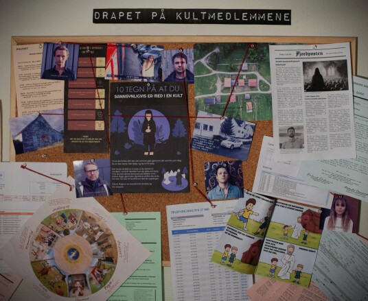 Drapet på Kultmedlemmene - Brettspill fra Outland Drapet på Kultmedlemmene - Brettspill fra Outland