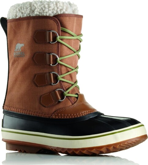 Sorel 1964 Pac Nylon 260 Nutmeg Black 44