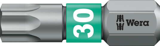 Wera Bits 1/4 Bitorsion 867/1 Btz Torx T30x25mm, Hård