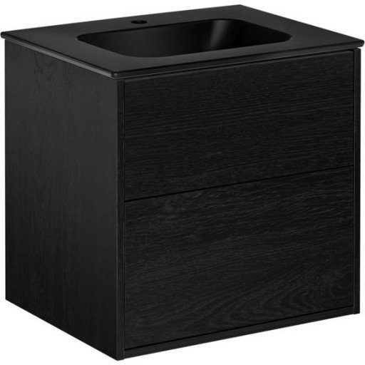 Gustavsberg Artic møbelpakke, 60x47 cm, sort eik/sort Gustavsberg Artic møbelpakke, 60x47 cm, sort eik/sort