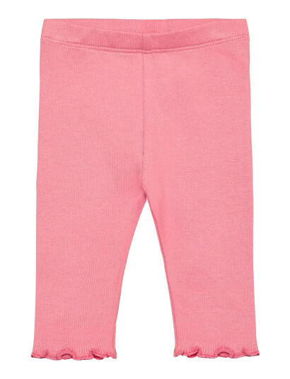 Huttelihut Leggings Rib Pink 74
