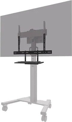 Neomounts AV40-500BL mounting kit - for keyboard / mouse - universal - black - Max 2.5 kg - recommended for 43"-110"