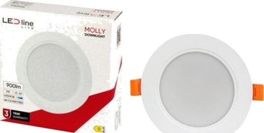 Ledline Innfelt Led Lys Molly 40K 9W 900Lm Ledline Innfelt Led Lys Molly 40K 9W 900Lm