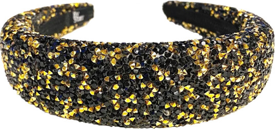 By Stær LIN Hairband Glitter Black/Gold