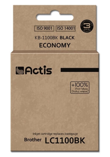 Actis Kb-1100Bk Standard Utskriftsproduksjon Pigmentbasert Blekk 28 Ml 1 Stykker Enkeltpakke