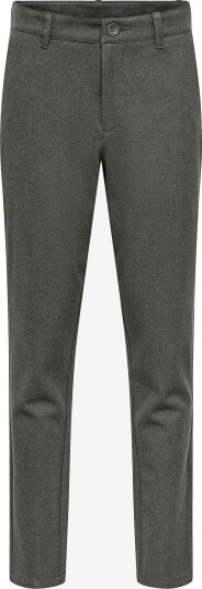 ONLY & SONS JUNIOR   Bukser Osjmark Slim Brush Pique 0353 Pants   Grå