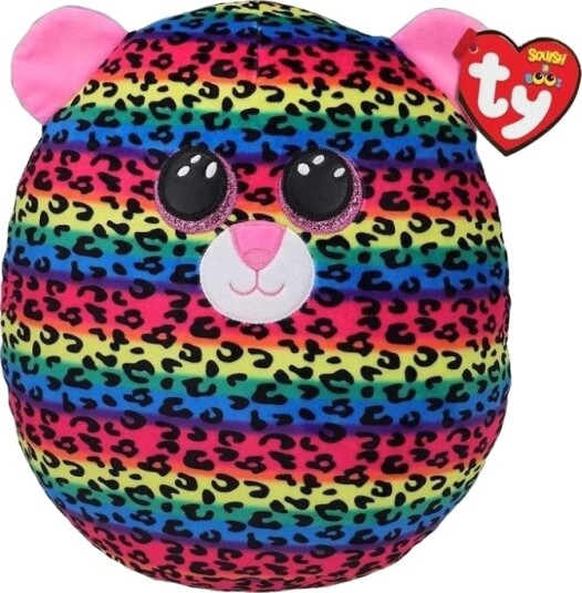 Ty Beanie Dotty Squish A Boo Leopard Kosebamse 3+ år