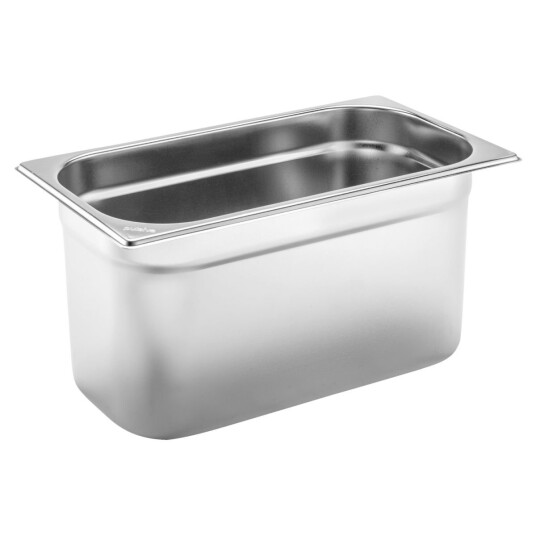 PULSIVA Kantine GN 1/3 Basic; Størrelse GN 1/3 5.7 l 32.5x17.6x15 cm (LxBxD); Sølvfarge
