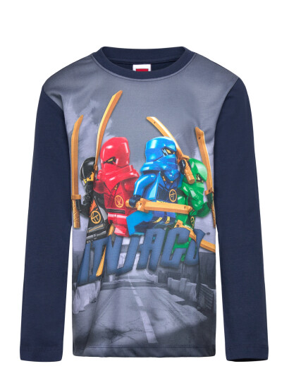 LEGO kidswear Lwtaj 101 T Shirt L/S Navy 104