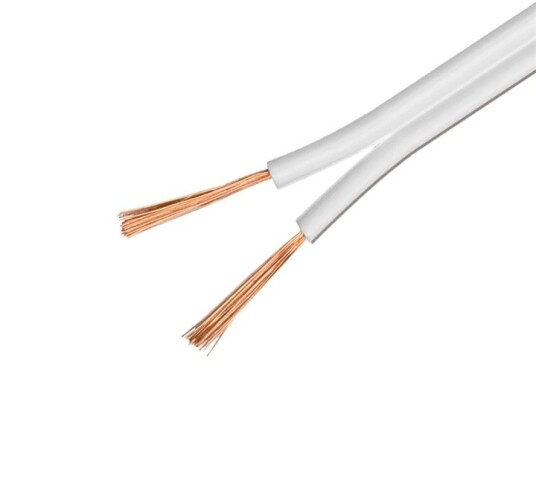 DELTACO speaker cable, 2x2,5mm2, open ends, conductor of pure copper,