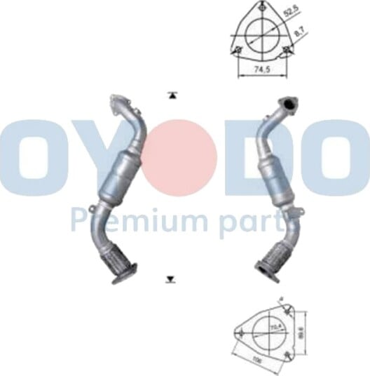 Katalysator Oyodo 20N0068 OYO
