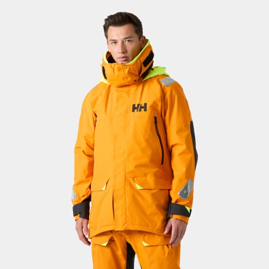 Helly Hansen Herre Skagen Offshore Seilerjakke Oransje S