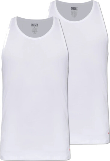 Diesel Herre Topper Hvit 2XL,