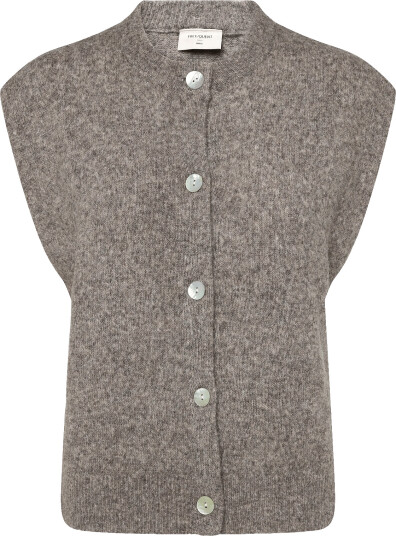 FREE/QUENT Fqalpa Vest   Brown   XXL