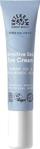 Urtekram Eye Cream with Almond Oil Hyaluronic Acid