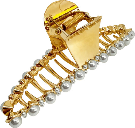 Pipol"s Bazaar Lourdes Single Clamp Pearl Gold ONE SIZE
