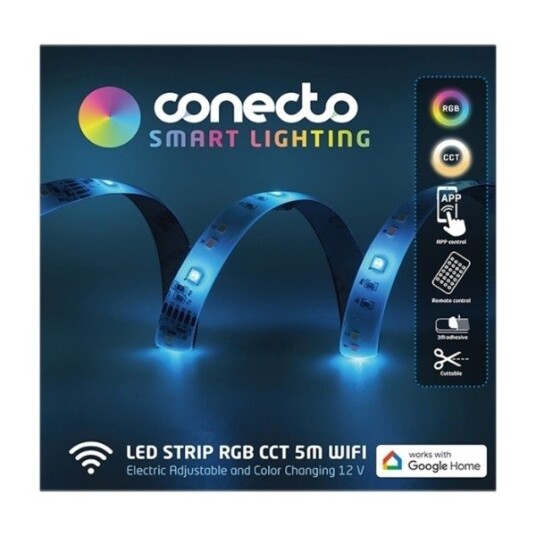 Conecto CORGBCCT5M24 RGBW LED-lysstripe 5 m