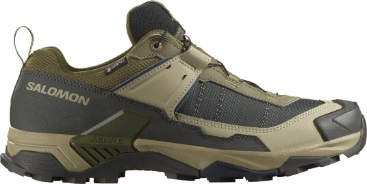 Salomon Mens X Ultra 5 GORE-TEX Martini Olive/gray Green/blue Night 43 1/3"