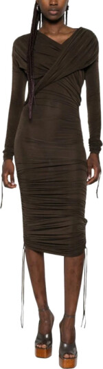 Balmain Dame Kjoler Brun L,