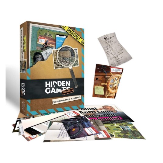 Hidden Games Skjulte spill Crime Scene Kuokkasaari Mystery