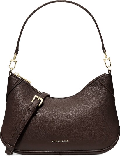 Michael Kors Md Conv Pouchette Xbody Brown ONE SIZE Michael Kors Md Conv Pouchette Xbody Brown ONE SIZE