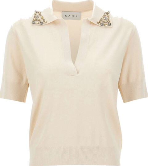 Kaos Dame Topper Hvit L,