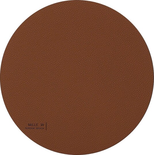 MiLLE W NORDISK DESIGN Gryteunderlag runde Brun
