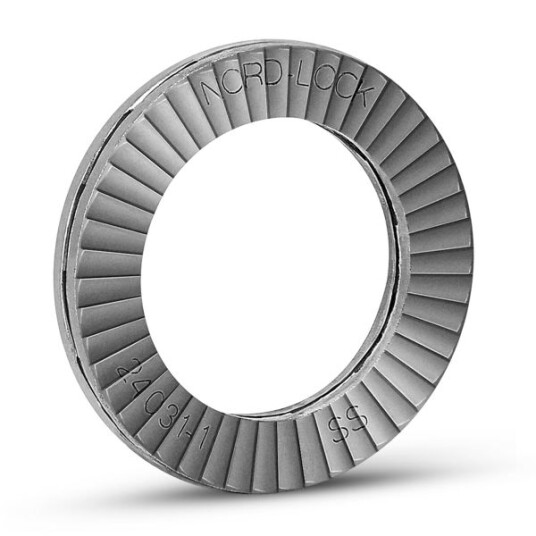 Nord-Lock NL4SS Låseskive DI 4,4 MM SYREFAST RUSTFRITT A4 4,4 x 7,6 x 2,2 mm 200-pakning Innfesting Nord-Lock NL4SS Låseskive DI 4,4 MM SYREFAST RUSTFRITT A4 4,4 x 7,6 x 2,2 mm 200-pakning Innfesting