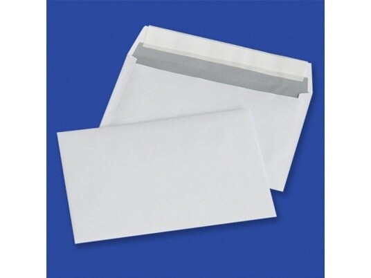 Office Products Envelopes With Silicone Tape Office Products Hk C6 114X162mm 80Gsm 1000Pcs White
