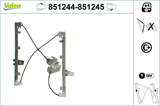 Vindusheis VALEO 851244
