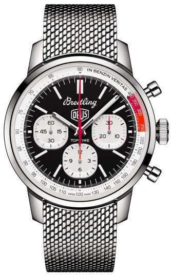 Breitling Herreklokke AB01765A1B1A1 Top Time Deus Sort/Stål Ø41 mm