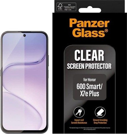 PanzerGlass Screen Protector Honor 600 Smart | Ultra-Wide Fit