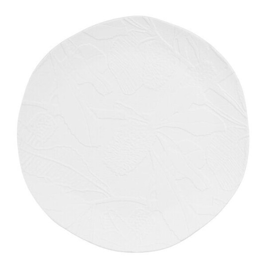 Stiernholm Zakir serveringsfat 34,5x34 cm hvit