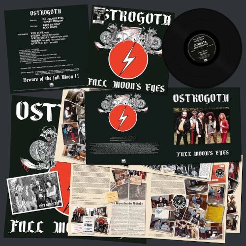 Ostrogoth  Full Moon's Eyes  LP/Vinyl