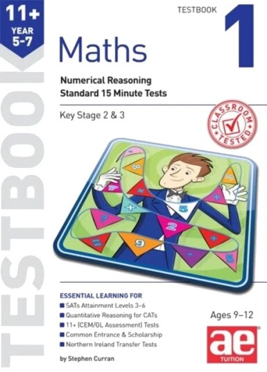 11+ Maths Year 5-7 Testbook 1 Av Stephen C. Curran
