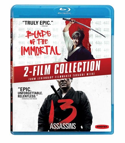 Blade Of The Immortal / 13 Assassins Bluray Blade Of The Immortal / 13 Assassins Bluray