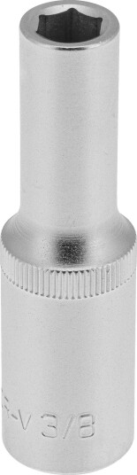 PELA 562460 Pipe Drivstørrelse 1/2", 6-Kant, Lang 3/8"