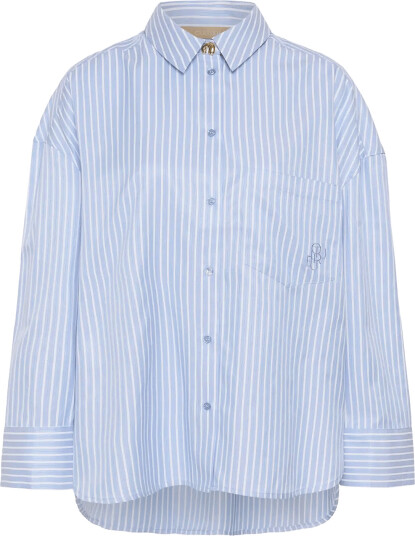 Culture Cumanga Oversize Shirt Blue L