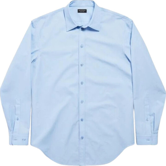 Balenciaga Herre Skjorter Blå L,