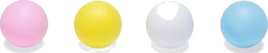 Beeztees Katteleketøy Ping Pong Baller 4 cm 4 Stk