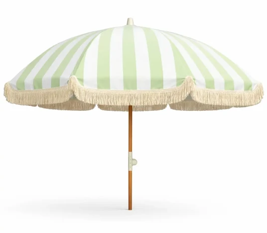 Parasoll Hillerstorp Parasoll 200 cm Grønn/hvit Parasoll Hillerstorp Parasoll 200 cm Grønn/hvit