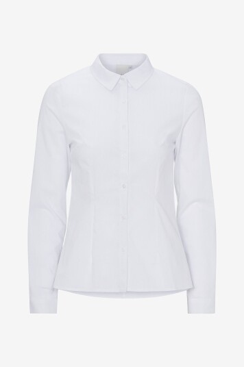 ICHI Skjorte Dima Shirt Hvit ICHI Skjorte Dima Shirt Hvit