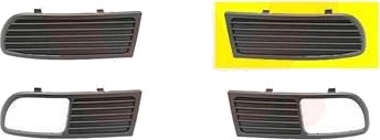 Ventilasjonsgitter VAN WEZEL 4913591