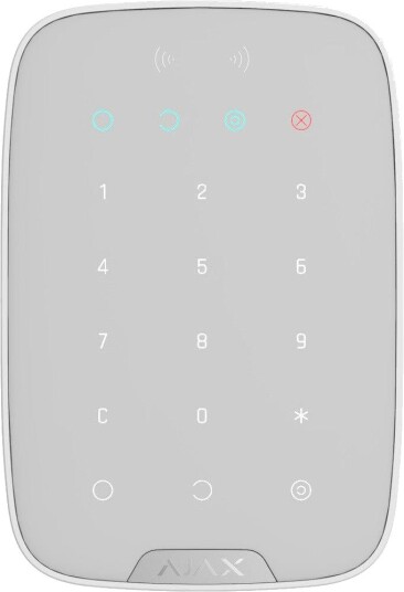 Ajax KeyPad Plus Trådløst Tastatur Hvit