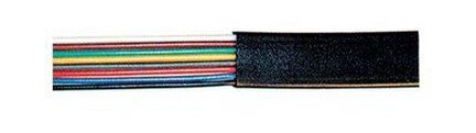 Kabel Tc Flat 8 Pins. 100M Sort Flex Flat Kabel Spole